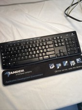 Listing image for Vintage Tandem Computer Desk Pad/Wrist Pad - 1990's branded computer history!
