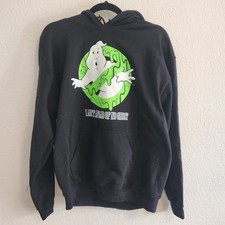 Listing image for Ghostbusters Men's Size Medium I Ain't Afraid of No Ghost Black Sweatshirt New