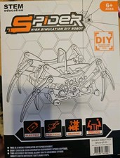 Listing image for STEM Spider Robot Toy Kit DIY Educational Science Project Kids Building Gift 6+