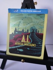 Listing image for A.I. Artificial Intelligence Bluray Steelbook + Original Film Poster