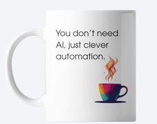Listing image for Secure Sips Series Mug: Cybersecurity & Tech Humor Coffee/Tea Mug – Funny Office