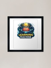 Listing image for Learning Machine - Smart Brain Educ Framed Wall Art Poster Canvas Print Picture