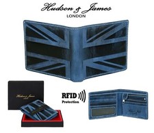 Listing image for Mens Leather Wallet RFID Blocking Soft Genuine Card Slots Id Window Coin Pocket