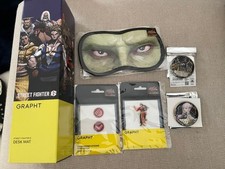 Listing image for Street Fighter 6 desk mat and accessories