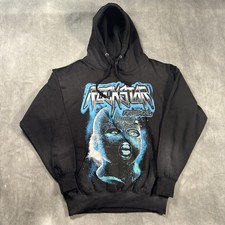 Listing image for Rockstar Original Face Mask Artificial Intelligence Hoodie Size MEDIUM Black