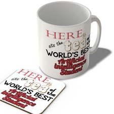 Listing image for Here Sits The Tea Of The Worlds Best Artificial Intelligence Student - Mug an...