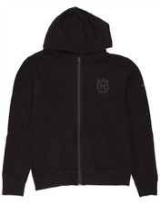 Listing image for REPLAY Mens Husqvarna Graphic Zip Hoodie Sweater Medium Black Cotton AI01