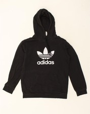 Listing image for ADIDAS Mens Graphic Hoodie Jumper Small Black Cotton AI10